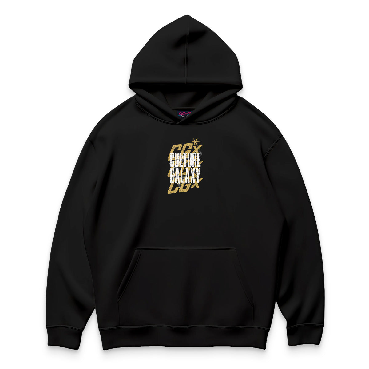 Oversized shirt -smoking since 1503 hoodie black front - culture galaxy - cgx - www.culture-galaxy.com