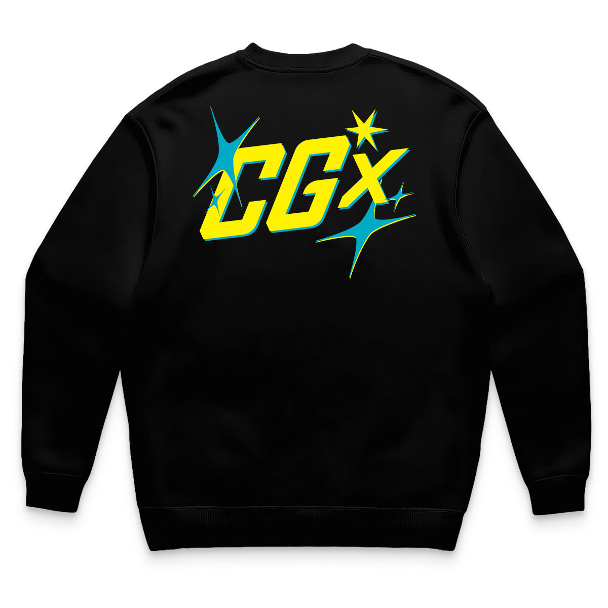 Oversized shirt - vibes of the universe crewneck back - culture galaxy - cgx - www.culture-galaxy.com