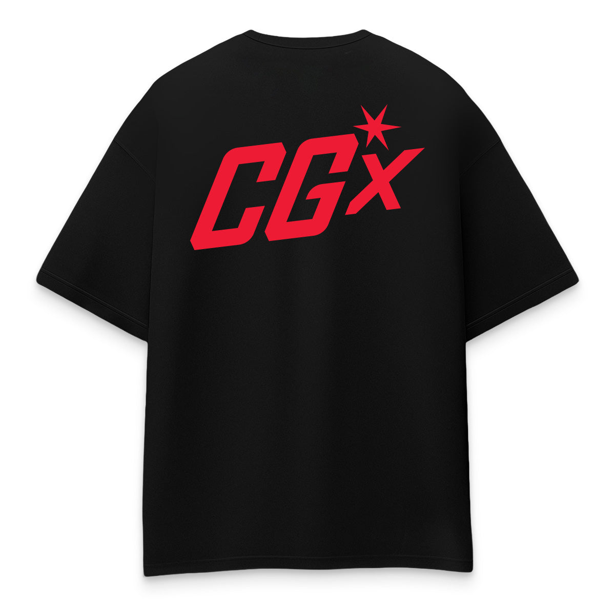Oversized shirt -paws of doom tee black back - culture galaxy - cgx - www.culture-galaxy.com