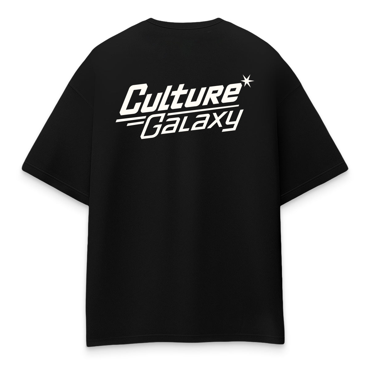 Oversized shirt -veni vidi forgot tee black front - culture galaxy - cgx - www.culture-galaxy.com
