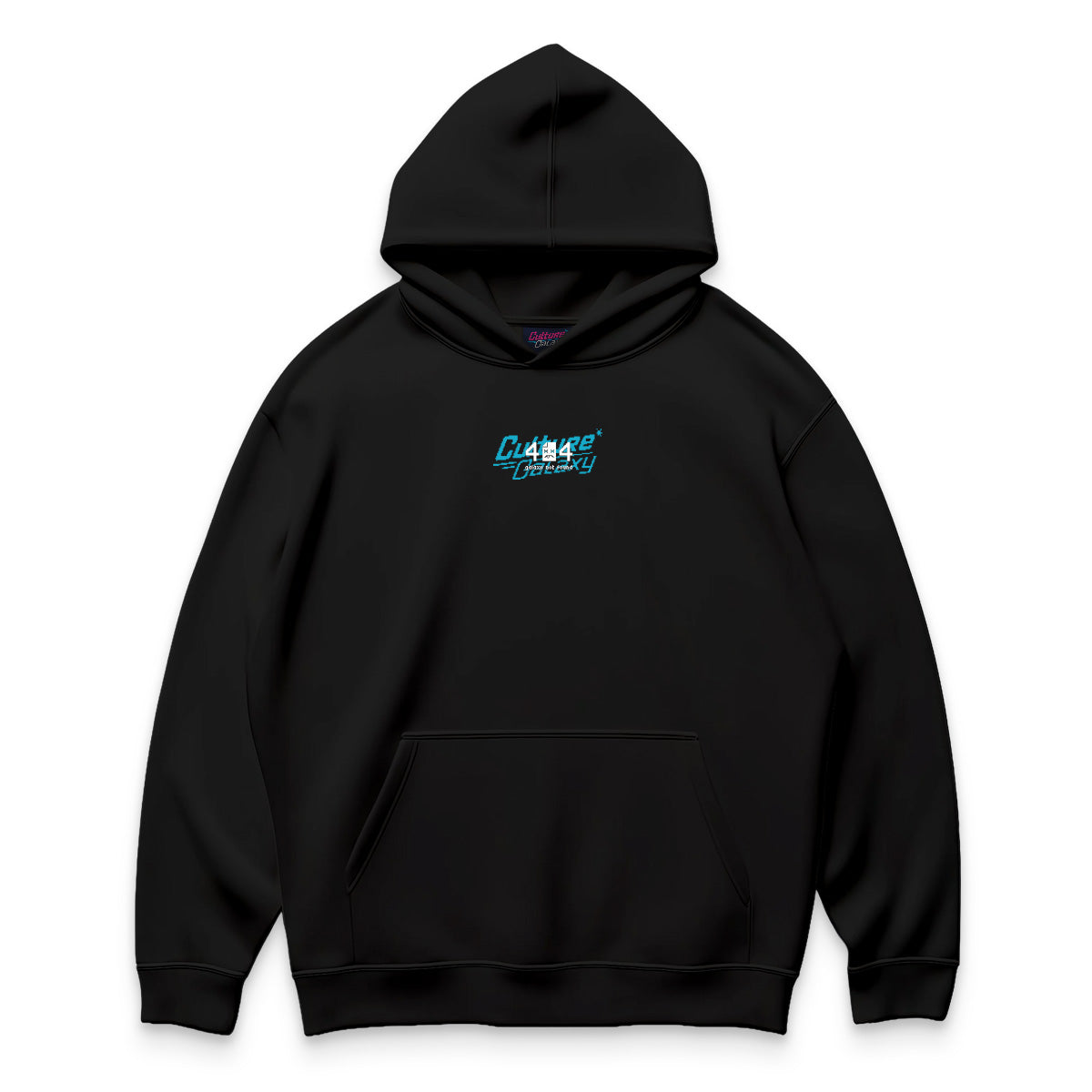 Oversized hoodie - error 404 hoodie front - culture galaxy - cgx - www.culture-galaxy.com