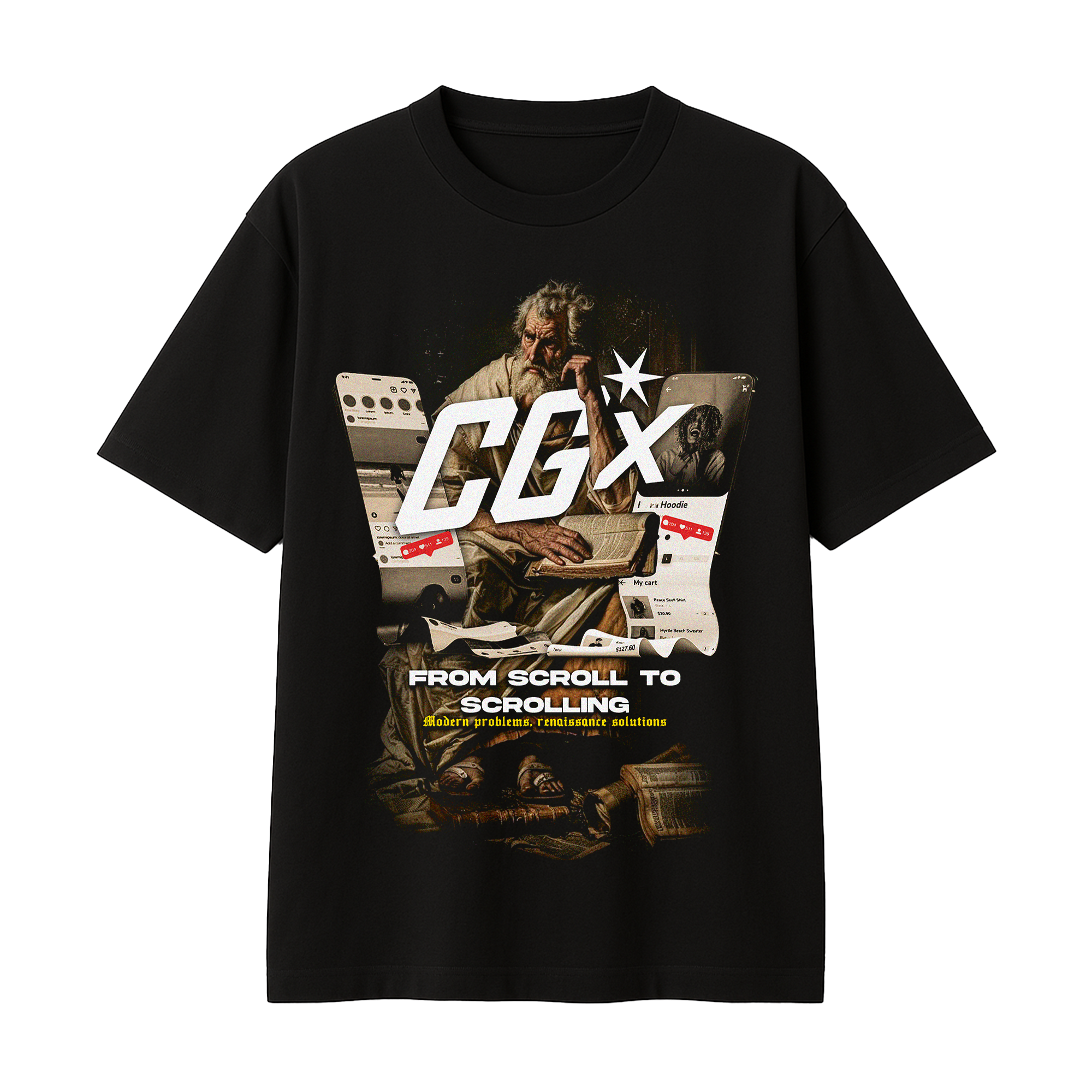 From Scroll To Scrolling Shirt