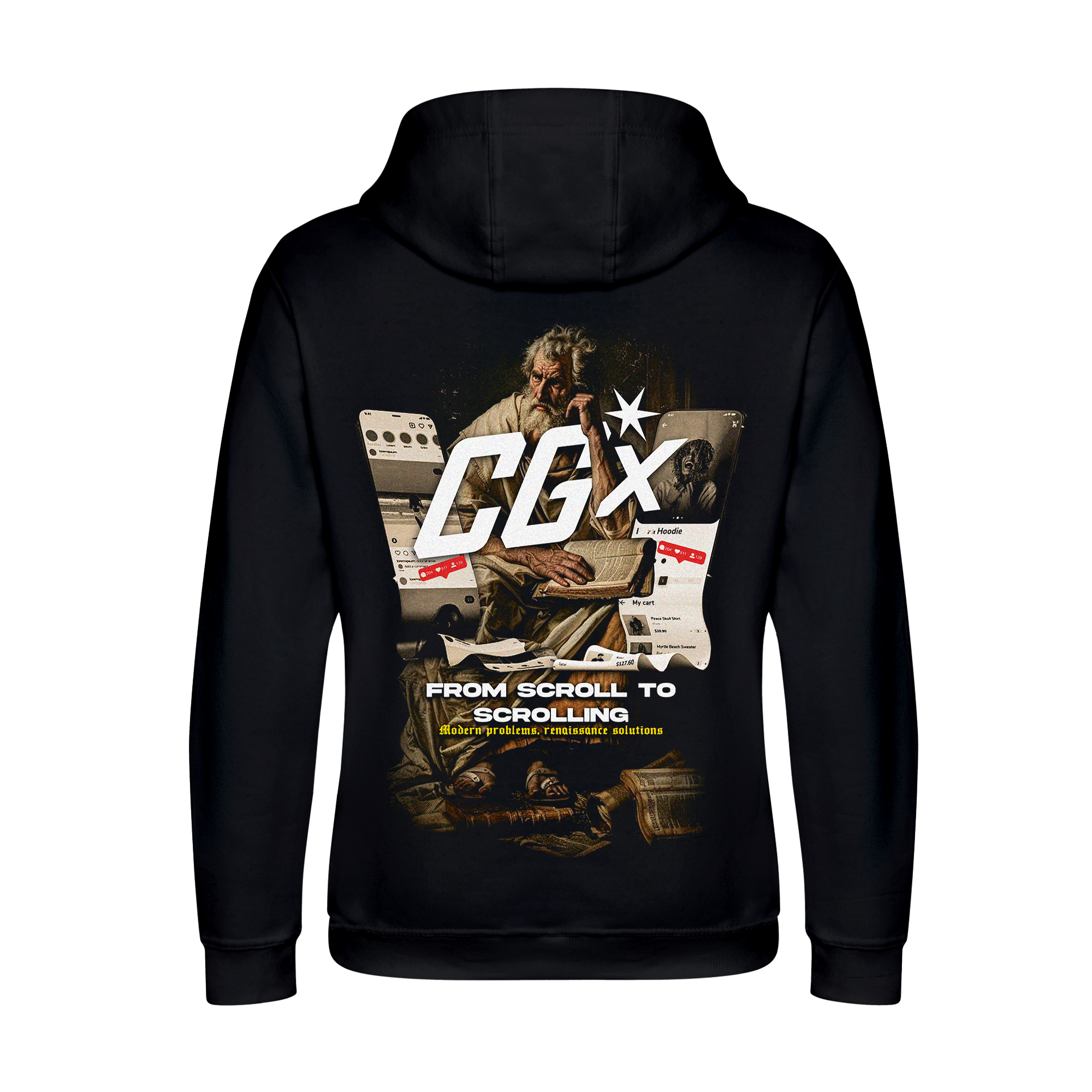 From Scroll To Scrolling Hoodie